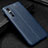 Soft Silicone Gel Leather Snap On Case Cover WL1 for Vivo Y73s 5G Blue