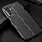 Soft Silicone Gel Leather Snap On Case Cover WL1 for Vivo Y75 4G Black