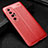 Soft Silicone Gel Leather Snap On Case Cover WL1 for Xiaomi Mi 10S 5G Red