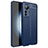 Soft Silicone Gel Leather Snap On Case Cover WL1 for Xiaomi Mi 12T 5G Blue