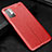 Soft Silicone Gel Leather Snap On Case Cover WL1 for Xiaomi Redmi Note 10 5G Red