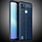 Soft Silicone Gel Leather Snap On Case Cover WL2 for Realme C21Y Blue