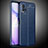 Soft Silicone Gel Leather Snap On Case Cover WL2 for Vivo Y21 Blue