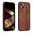 Soft Silicone Gel Leather Snap On Case Cover YZ1 for Apple iPhone 15 Pro