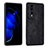 Soft Silicone Gel Leather Snap On Case Cover YZ1 for Huawei Honor 80 GT 5G Black