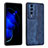 Soft Silicone Gel Leather Snap On Case Cover YZ1 for Huawei Honor 80 GT 5G Blue