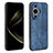 Soft Silicone Gel Leather Snap On Case Cover YZ1 for Huawei Nova 11 Blue