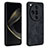 Soft Silicone Gel Leather Snap On Case Cover YZ1 for Oppo Find X7 Ultra 5G