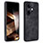 Soft Silicone Gel Leather Snap On Case Cover YZ1 for Oppo K11 5G Black