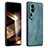 Soft Silicone Gel Leather Snap On Case Cover YZ1 for Oppo Reno10 Pro+ Plus 5G