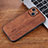 Soft Silicone Gel Leather Snap On Case Cover YZ2 for Apple iPhone 15 Pro Brown