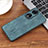 Soft Silicone Gel Leather Snap On Case Cover YZ2 for Huawei Honor 90 5G Green