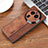 Soft Silicone Gel Leather Snap On Case Cover YZ2 for Oppo Find X6 5G Brown