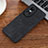 Soft Silicone Gel Leather Snap On Case Cover YZ2 for Oppo Reno10 Pro 5G Black