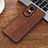 Soft Silicone Gel Leather Snap On Case Cover YZ2 for Oppo Reno10 Pro 5G Brown