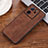 Soft Silicone Gel Leather Snap On Case Cover YZ2 for Xiaomi Mi 13T 5G Brown