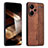 Soft Silicone Gel Leather Snap On Case Cover YZ2 for Xiaomi Redmi Note 13 Pro+ Plus 5G Brown