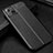 Soft Silicone Gel Leather Snap On Case Cover Z01 for Apple iPhone 15 Black