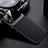 Soft Silicone Gel Leather Snap On Case Cover Z01 for Huawei Nova 6 SE Black