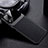 Soft Silicone Gel Leather Snap On Case Cover Z01 for Huawei P40 Lite Black