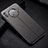 Soft Silicone Gel Leather Snap On Case Cover Z03 for Huawei Mate 30 5G Dark Gray