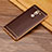 Soft Silicone Gel Leather Snap On Case for Huawei Honor 6X Pro Brown