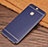 Soft Silicone Gel Leather Snap On Case for Huawei P9 Plus Blue