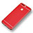 Soft Silicone Gel Leather Snap On Case for Huawei P9 Plus Red