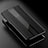 Soft Silicone Gel Leather Snap On Case for Oppo R17 Pro Black