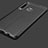 Soft Silicone Gel Leather Snap On Case for Samsung Galaxy A9 (2018) A920 Black