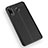 Soft Silicone Gel Leather Snap On Case K01 for Samsung Galaxy A8 Star Black