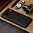 Soft Silicone Gel Leather Snap On Case R02 for Samsung Galaxy Note 8 Black