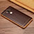 Soft Silicone Gel Leather Snap On Case W01 for Huawei Mate 9 Brown