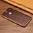 Soft Silicone Gel Leather Snap On Case W01 for Huawei P9 Brown