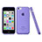 Soft Silicone Gel Matte Finish Case for Apple iPhone 5C Purple