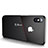 Soft Silicone Gel Matte Finish Cover for Apple iPhone Xs Black