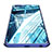 Soft Silicone Gel Mirror Case M01 for Huawei Honor V10 Blue