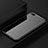 Soft Silicone Gel Mirror Case R02 for Apple iPhone 7 Plus Black