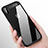 Soft Silicone Gel Mirror Case W01 for Apple iPhone X Black