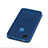 Soft Silicone Gel Transparent Matte Finish Case for Apple iPhone 4 Blue