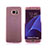 Soft Transparent Flip Case Cover for Samsung Galaxy S7 Edge G935F Pink