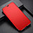 Soft Transparent Flip Case for Apple iPhone X Red