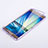 Soft Transparent Flip Case for Samsung Galaxy A7 Duos SM-A700F A700FD Purple