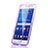 Soft Transparent Flip Case for Samsung Galaxy Grand Prime SM-G530H Purple