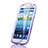 Soft Transparent Flip Case for Samsung Galaxy S3 4G i9305 Purple