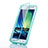 Soft Transparent Flip Cover for Samsung Galaxy A3 Duos SM-A300F Blue