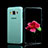 Soft Transparent Flip Cover for Samsung Galaxy A3 Duos SM-A300F Blue