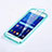 Soft Transparent Flip Cover for Samsung Galaxy Grand Prime SM-G530H Sky Blue