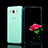 Soft Transparent Flip Cover for Samsung Galaxy Grand Prime SM-G530H Sky Blue