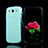 Soft Transparent Flip Cover for Samsung Galaxy S3 III LTE 4G Sky Blue